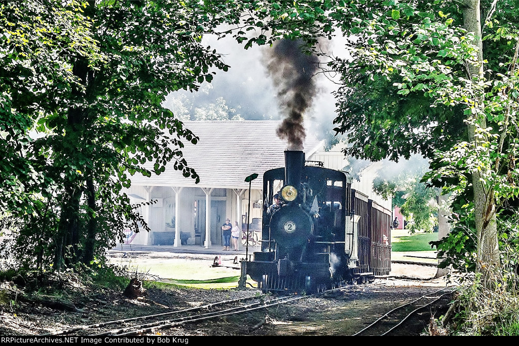 Compania Agricola de Guatemala steam locomotive number 2 at Hesston